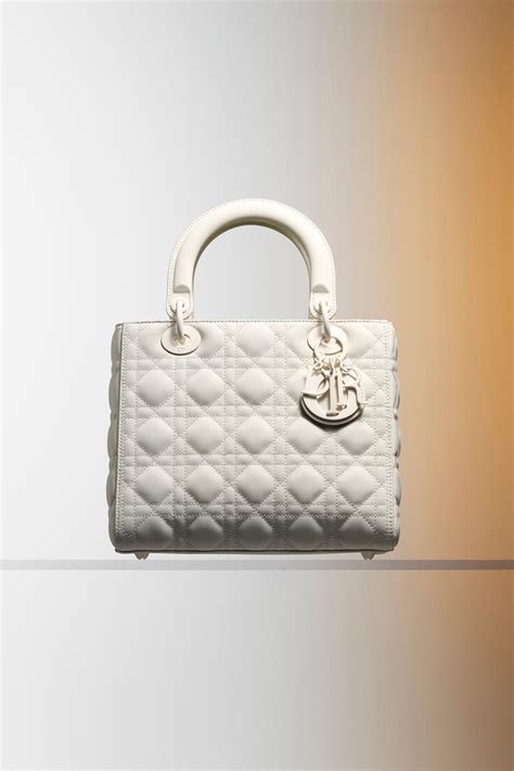 dior white leather bag|most popular christian dior bag.